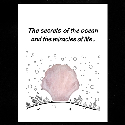 Розовый Кварц Резные фигурки в форме ракушки из натурального розового кварца, орнамент, для домашнего украшения рабочего стола, Подарочная карта своими руками с вдохновением, оболочкой: 30 mm