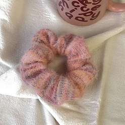 Светло-Коралловый Морские ??шерстяные резинки для волос, аксессуары для волос для женщин, свет коралловый, 100 мм