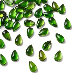 Диопсид Натуральный зеленый диопсид класса АА кабошоны, слеза, 4.8~5x3x1.7~2 мм