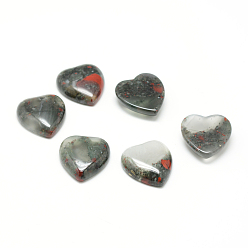 Другие Джасперы Естественные кабошоны из яшмы из африки, сердце, 15x18x6 мм