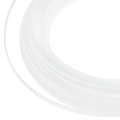 Белый 50м пластиковая косточка, корсетные полоски, нижнее белье бюстгальтер свадебное платье швейная фурнитура, белые, 8x2 мм