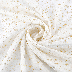 Beige Star Polyester Fabric, Clothing Accessories, Beige, 2000x1560x0.7mm