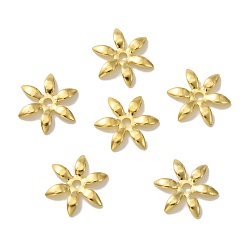 Настоящее золото 24K Латунной шариковой крышкой, без свинца и без кадмия, реальный 24 k позолоченный, 7.5x8.5x1 мм, отверстие : 1 мм