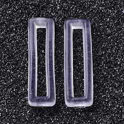 Clear Transparency Silicone Ring, For Fixed, Clear, 10x3x1mm, Hole: 8mm