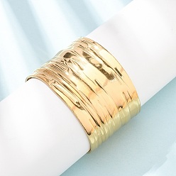 Золотой 304 из нержавеющей стали манжеты браслеты, золотые, внутренний диаметр: 2.36 дюйм (6 см)