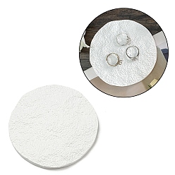 Круглые Пластина ювелирных изделий из смолы, лоток для хранения колец, , серьга, фотография опора, круглые, 96~96.5x6.5~10.5 мм