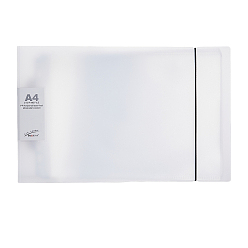 Белый Пластиковый блокнот для хранения, для хранения контрольной бумаги и материалов, прямоугольные, белые, 365x240x43 мм