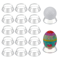 Прозрачный Основания для мини-шариков из полистирола, форма конуса, прозрачные, 1.6x4.65 см