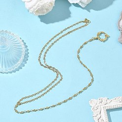 Золотой 304 Колье из нержавеющей стали с комбинированными цепочками для женщин и мужчин, золотые, 19.57 дюйм (49.7 см)