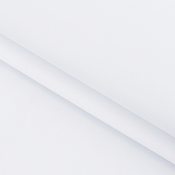 Белый Полиэстеровая водонепроницаемая парусиновая ткань, для сумок своими руками аксессуары для одежды, белые, 148x0.04 см, около 2 ярд/лист