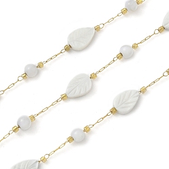 Настоящее золото 18K 304 кабельные цепи из нержавеющей стали, с оболочкой, ионное покрытие (ip), пайки, с катушкой, лист, реальный 18 k позолоченный, 9x6x2.5 мм и 4 мм, около 32.81 футов (10 м) / рулон