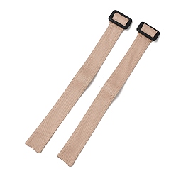 Wheat 2Pcs Polyester Belts, with Plastic Buckles, Wheat, 395x54.5x8mm