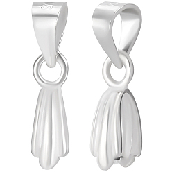 Серебро 10шт 925 щипцы для колки льда из стерлингового серебра, с печатью 925, серебряные, 13 мм, отверстие : 3x4 мм, штифты : 0.8 мм