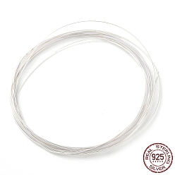 Серебро 925 твердые провода из стерлингового серебра, круглые, серебряные, 24 датчик, 0.5 мм