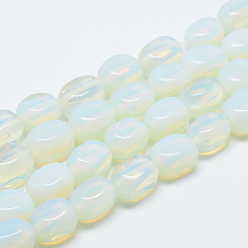 Opalite Brins de perles opalite, cuboïde, 12~15x8~12x8~12mm, Trou: 1.5mm, Environ 27~30 pcs/chapelet, 14.9~15.3 pouce