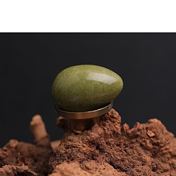 Сюянь Нефрит Статуэтки из натурального нефрита сюянь для украшения рабочего стола в домашнем офисе, 30x20 мм