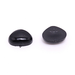 Black Plastic Doll Noses, Craft Eyes, for Crafts, Crochet Toy and Stuffed Animals, Triangle, Black, 10x13x5mm