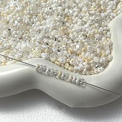 Прозрачный Стеклянные бусины, овальные, аксессуары для браслетов своими руками, прозрачные, 4x3x2 мм, отверстие : 0.8 мм