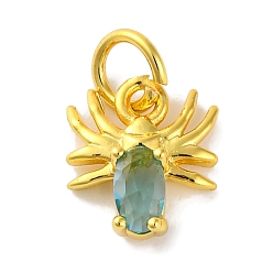 Светло-Синий Латунь с микропокрытием, долговечный, без кадмия и без свинца, реальный 18 k позолоченный, олень, голубой, 10x9x3.5 мм, отверстие : 3.5 мм