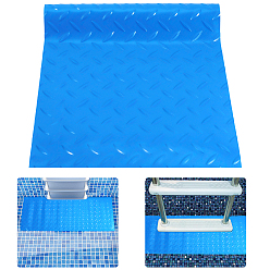 Horse Eye Противоскользящий ПВХ коврик для лестницы в бассейне, прямоугольные, лошадиный глаз , 600x235x1.5 мм