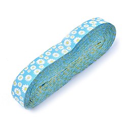 Разноцветный Жаккардовая лента, тирольская лента, Полиэфирная лента, для рукоделия шитье, домашний декор, ромашка, красочный, 5/8" (16 мм)