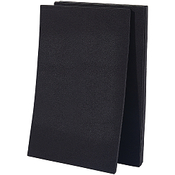 Черный Листы из вспененной этиленвинилацетата, прямоугольные, чёрные, 230x150x1.2 мм