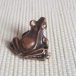 Frog Alloy Incense Burners, Frog, 26x13x25mm