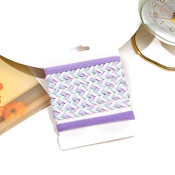 Лиловый Связей ткани волос, аксессуары для волос для женщин и девочек, сирень, 970 мм