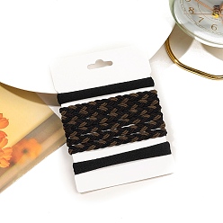 Черный Связей ткани волос, аксессуары для волос для женщин и девочек, чёрные, 970 мм