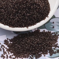 (DB0769) Матовое Прозрачное Корневое Пиво Бусины miyuki delica, цилиндр, японский бисер, 11/0, (db 0769) матовое прозрачное корневое пиво, 1.3x1.6 мм, отверстия: 0.8 мм, около 10000 шт / мешок, 50 г / мешок