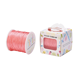 Помидор Нейлоновая нить, гремучий атласный шнур, помидор, 1.5 мм, около 100 ярдов / рулон (300 футов / рулон)