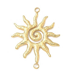 Золотой 304 подвески из нержавеющей стали, солнечные ссылки, ионное покрытие (ip), золотые, 43.5x33x2.5 мм, отверстие : 2.8 мм