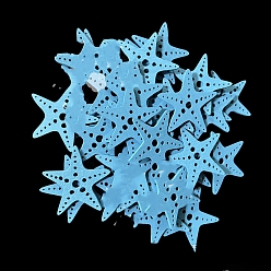 Морская звезда Деревянные листы, товары для рукоделия из дерева, морская звезда, 4.8x5 см