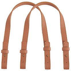 Шоколадный Ремешок для сумки из искусственной кожи, для аксессуаров для замены сумок, цвет шоколада, 740x18.5~25x4~19.5 мм
