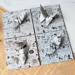 Разноцветный Бумага для оригами, складная бумага ручной работы, для детской школы поделки и декоративно-прикладного искусства, красочный, 142x142 мм