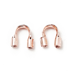 Roségold Messingdraht Hüter und Beschützer, cadmiumfrei und bleifrei, Roségold, 4.6x1.4 mm, Bohrung: 0.6 mm