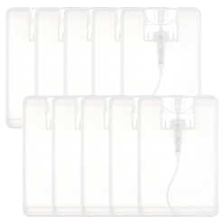 Clear Plastic Spray Bottles, Refillable Bottle, Disposable Plastic Transfer Pipettes, Mini Transparent Plastic Funnel Hopper, Clear, 85x56x10.5mm, Capacity: 1ml(0.03 fl. oz), 4pcs