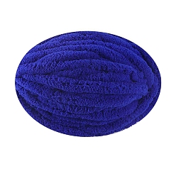 Синий Супермягкая пряжа из полиэстера шенилл jumbo, для проектов украшения дома подушки-одеяла, синие, 20 мм, около 29.53 ярдов (27 м) / моток