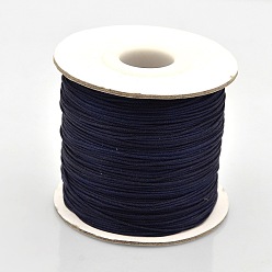 Полуночно-синий Импортировано нейлоновая нить, темно-синий, 0.8 мм, Около 120 ярдов / рулон