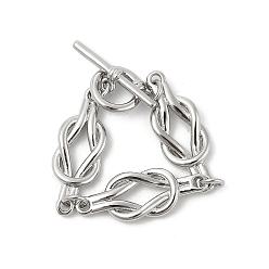 Платина Латуни Переключить застежками, без кадмия, без никеля и без свинца, цепочка подвесок, платина, 87 мм