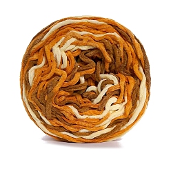 Седло Коричневый Полиэфирная пряжа, для свитера, шапки, носков, детских одеял, сегмент окрашенный, седло коричневый, 6 мм