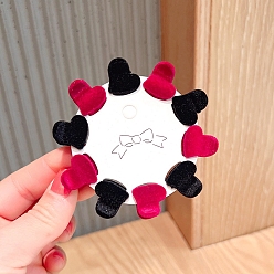 (52) Непрозрачная лаванда 10шт. смоляные заколки-коготки для волос, аксессуары для волос для женщин и девочек, разноцветные, 17 мм