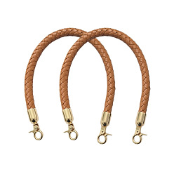 Перу Рукоятки из искусственной кожи, ручки для сумочек в форме колец, Перу, 300x10~12 мм