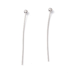 Платина Контакты латунь шаровой головкой, без кадмия и без свинца, платина, 25.5 мм, Руководитель: 1.8 mm, штифты : 0.5 мм, 24 датчик