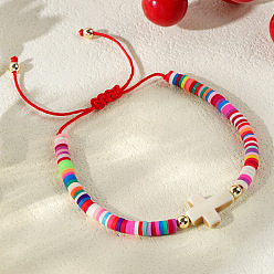 Разноцветный Женские плетеные браслеты в стиле бохо из стеклянных бусин и синтетической бирюзы, с имитацией жемчуга, красочный, внутренний диаметр: 11 дюйм (28 см)