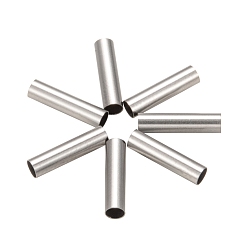 Нержавеющая Сталь Цвет Устойчивые к потускнению 304 трубки из нержавеющей стали, цвет нержавеющей стали, 10x2.5 мм, отверстие : 2 мм