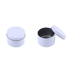 Белый Ящик для хранения жести, чашки для свечей, для сухого хранения, специи, белые, 65x48 мм