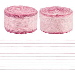 Pink Сегментированная окрашенная пряжа для вязания, пряжа мохер, для пледов подушки поделки из пряжи крючком, розовые, 1 мм