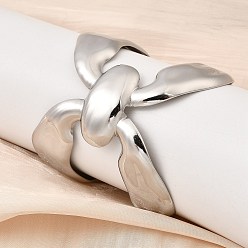 Нержавеющая Сталь Цвет 304 женские браслеты с открытыми манжетами из нержавеющей стали, бабочка, цвет нержавеющей стали, внутренний диаметр: 2.05 дюйм (5.2 см)