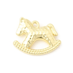 Золотой Подвески из сплава , лошади прелести, без кадмия, без никеля и без свинца, золотые, 15x17x4 мм, отверстие : 1.2 мм